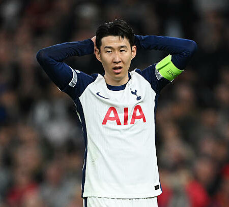 Son Heung-min vắng mặt trước đại chiến với Frankfurt